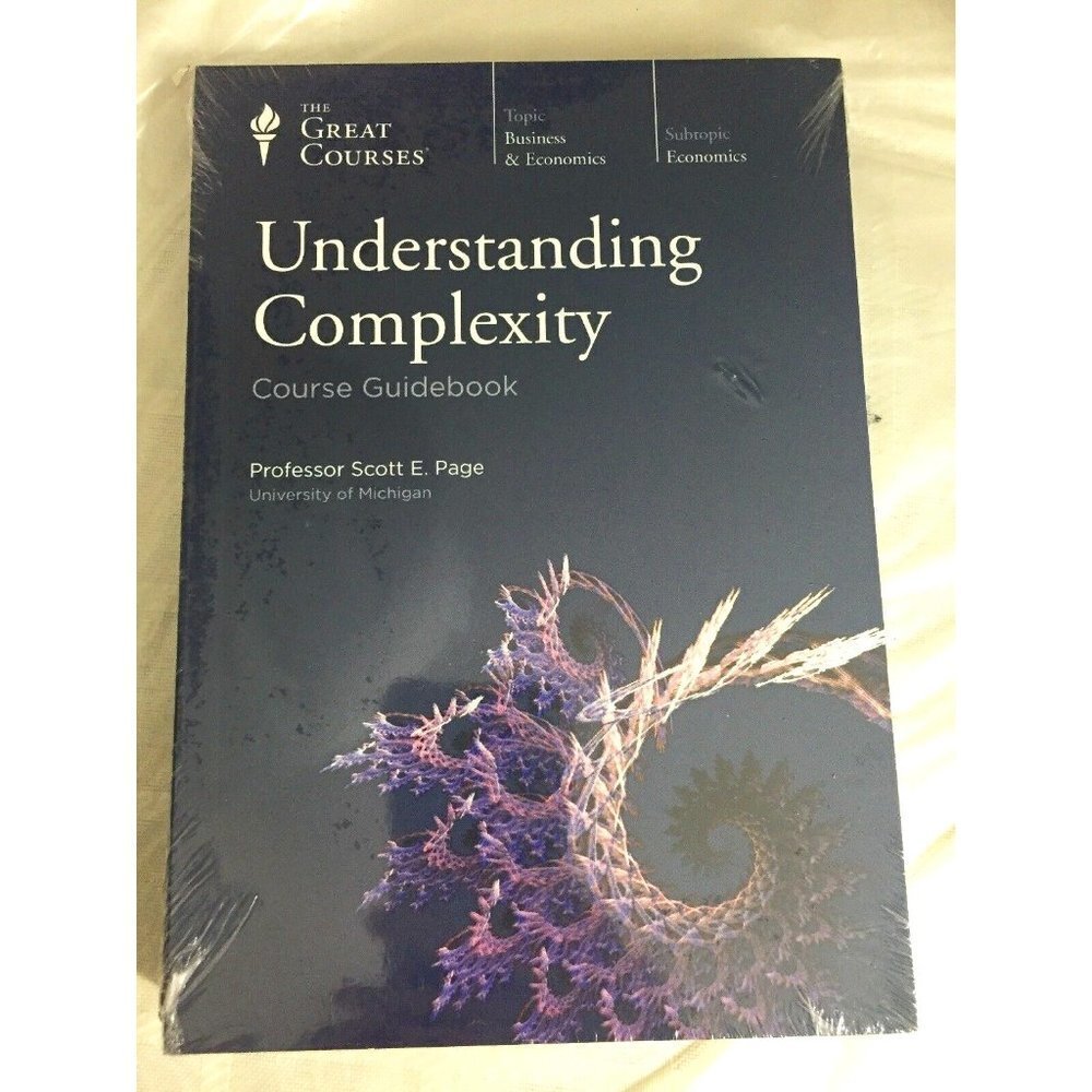 The Great Courses Understanding Complexity DVD Set 12 Lectures Scott Page Sealed
